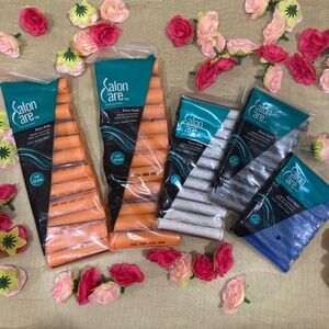 Salon Care Perm Rods, 7/8", 3/5", 5/8", 1/2"